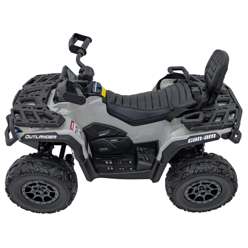 Quad na akumulator dla dzieci Can Am Outlander ATV z pilotem Szary DK-CA005.2.4GHZ